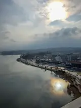 강릉 스카이베이호텔 경포 디럭스더블 호수전망 조식, 사우나...
