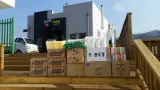 재산면 출신 출향인 권오경씨 ... 고향에 문연 '행복목욕탕'에...