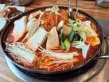 구례 현지인 묵은지갈비전골 점심 맛집 : 구례 숯불갈비/초벌 갈비