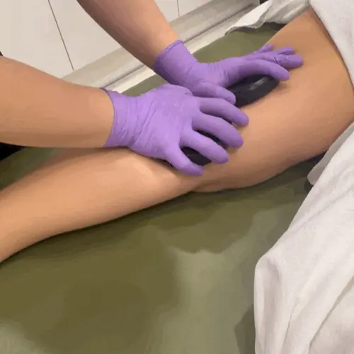 광주 동림동 마사지 최현아 에스테틱에서 뱀부 하체 관리 받고...