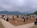 양산시 친환경 에너지타운 주말농장 자리 배치 안내 및 표찰 배부