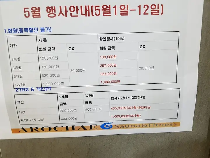 아로채사우나 1